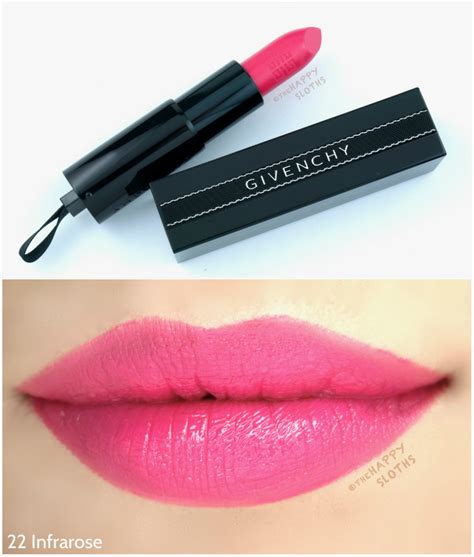 givenchy rouge interdit satin lipstick 24 pink whisper|Givenchy gloss interdit vinyl swatches.